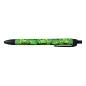 Gecko Lizard Baby Cartoon Zwarte Inkt Pen (Bodem)