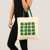 Gecko / Lizard bag - kies stijl en kleur Tote Bag (Voorkant (product))