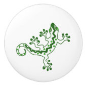 Gecko Lizard Cabinet Knob Keramische Knop (Voorkant)