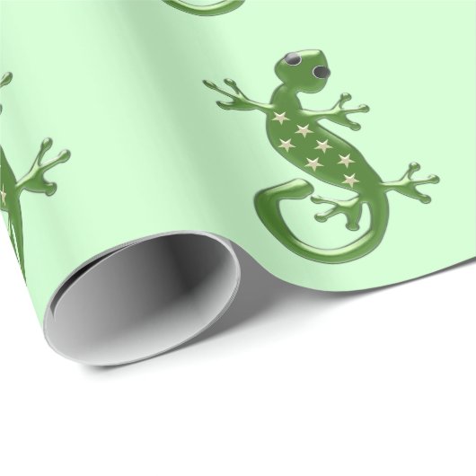 Gecko Lizard Cadeaupapier (Rol Hoek)