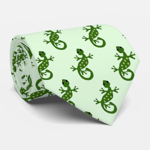 Gecko Lizard Design Stropdas