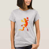 Gecko lizard eco reptiel t-shirt (Voorkant)