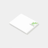 Gecko Lizard Emoji Post-it® Notes (Schuin)