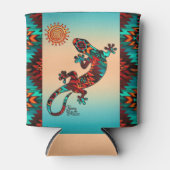 Gecko Lizard en Sun Blikjeskoeler (Voorkant)