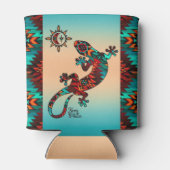 Gecko Lizard en Sun Koelbox Blikjeskoeler (Achterkant)