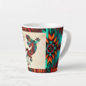 Gecko Lizard en Sun Latte Mok (Rechterhoek)