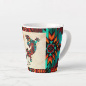 Gecko Lizard en Sun Latte Mok (Rechterhoek)