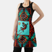 Gecko Lizard en Sun Schort (Insitu)