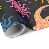 Gecko Lizard Multi-Colored All-Over Print Cadeaupapier (Rol Hoek)