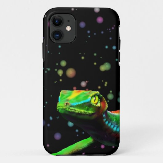 Gecko Lizard Rainbow Colors iPhone 5 Hoesjes (Achterkant)