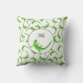 Gecko Lizard Reptile Pattern Kussen (Achterkant)