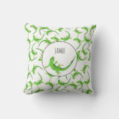 Gecko Lizard Reptile Pattern Kussen (Voorkant)