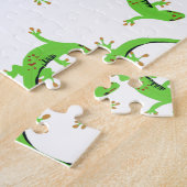 Gecko Lizard Reptile Pattern Legpuzzel (Zijkant)