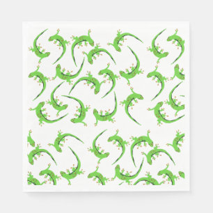 Gecko Lizard Reptile Pattern Servet