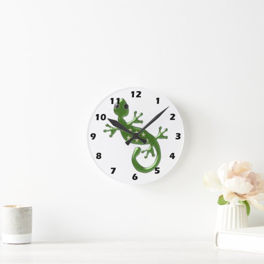 Gecko Lizard Ronde Klok (Huis)