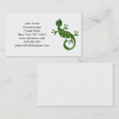 Gecko Lizard Visitekaartje (Voorkant / Achterkant)