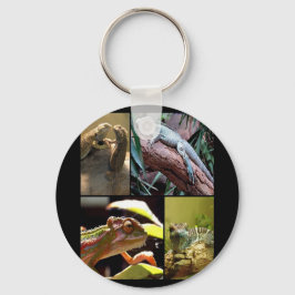 Gecko lizards en Chameleons Sleutelhanger
