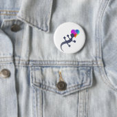 Gecko Love Ronde Button 5,7 Cm (In situ)