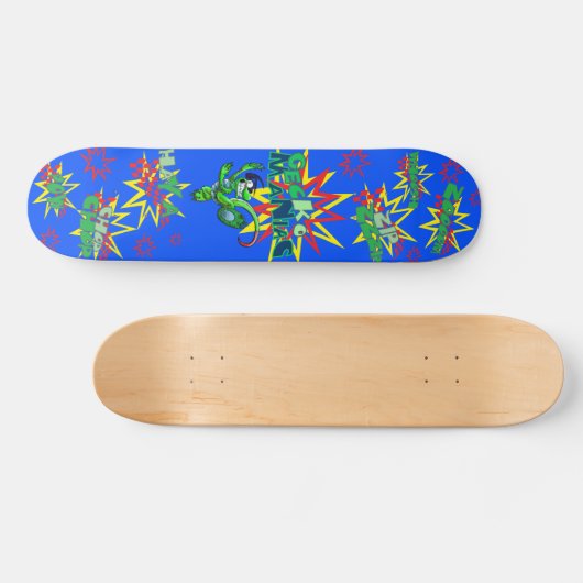 Gecko Maniac Persoonlijk Skateboard (Horizontaal)