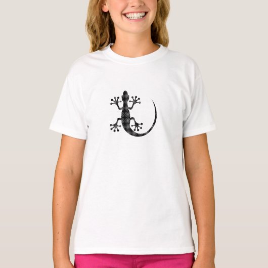 Gecko - Mannen Basic T-Shirt (Voorkant)