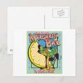 Gecko-margarita-LIMEDESIGN Briefkaart (Voorkant / Achterkant)