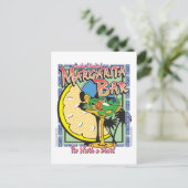 Gecko-margarita-LIMEDESIGN Briefkaart (Staand voorkant)