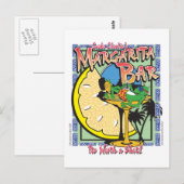 Gecko-margarita-LIMEDESIGN Briefkaart (Voorkant / Achterkant)