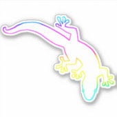 GECKO Multi-Color Outline Sticker (Voorkant)
