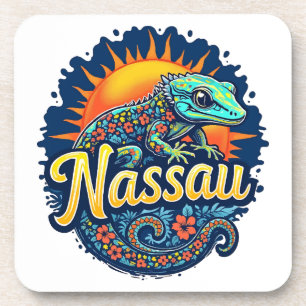 Gecko Nassau Bahamas Caribbean Bier Onderzetter
