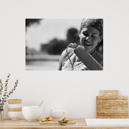 Gecko Poster (Keuken)