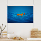 Gecko Poster (Keuken)