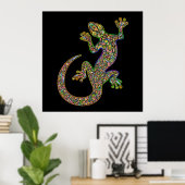 Gecko Poster (Thuiskantoor)
