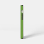 Gecko reptiel witte & groene naam iphone hoes hoesje (Linkerkant)