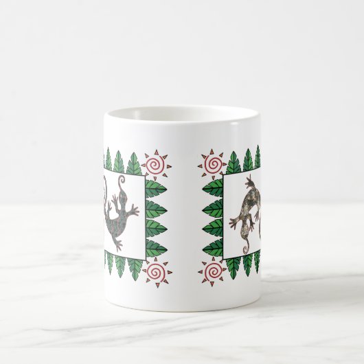 Gecko Reptile Koffiemok (Center)