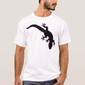 GECKO roze omlijn T-shirt (Voorkant)