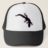 GECKO roze omlijn Trucker Pet (Voorkant)