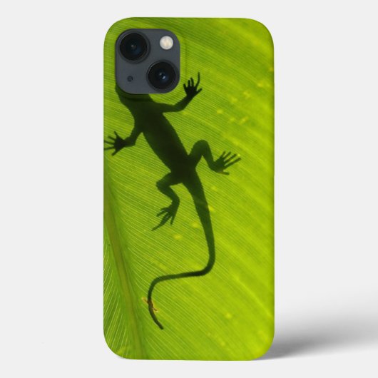Gecko Silhouette Case-Mate iPhone Case (Achterkant)