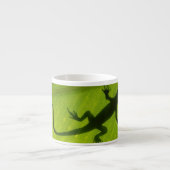 Gecko Silhouette Espresso Kop (Voorkant)