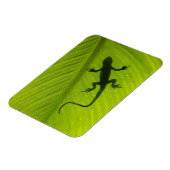 Gecko Silhouette Magneet (Linkerzijde)