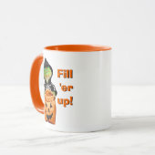 Gecko Skeleton Mok (Voorkant links)