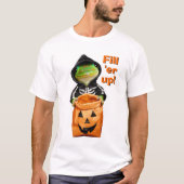 Gecko Skeleton T-shirt (Voorkant)