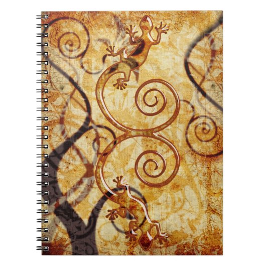 Gecko Spiral Twins Notitieboek (Voorkant)