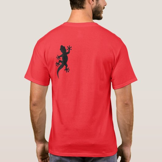 Gecko T-shirt (Achterkant)