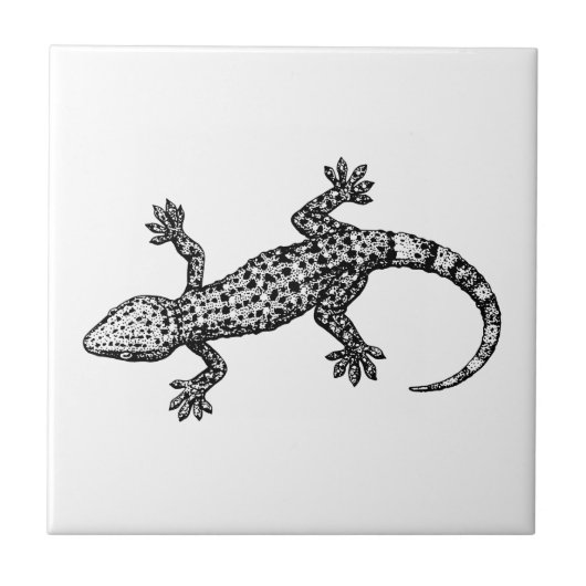 Gecko Tegeltje (Voorkant)