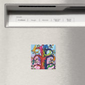 Gecko Tree of Life Magneet (Insitu (Vaatwasser))