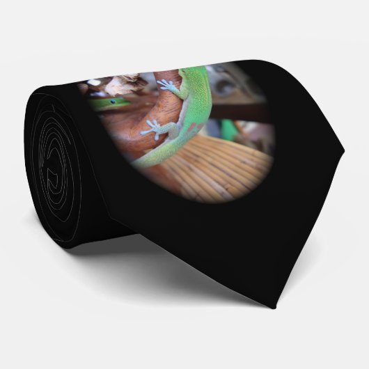 Gecko van Hawaii Stropdas (Opgerold)