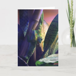 Gecko wenskaart #3 (Liefde) Kaart