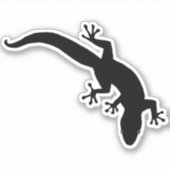 GECKO White Outline Sticker (Voorkant)