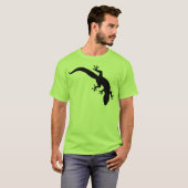 GECKO White Outline T-shirt (Voorkant volledig)