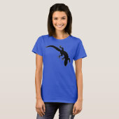 GECKO White Outline T-shirt (Voorkant volledig)